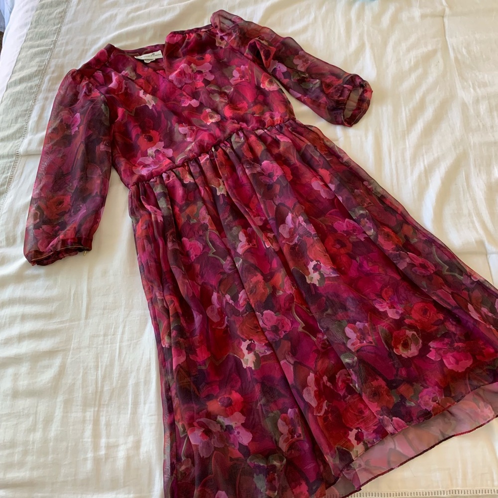 Vintage floral dress